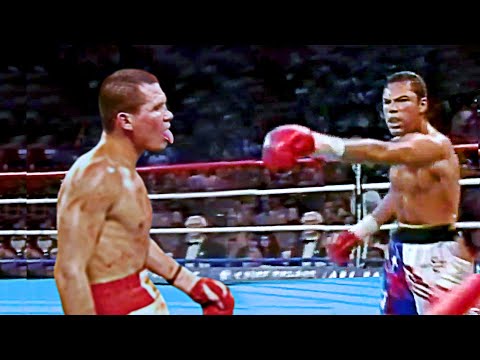 When de la Hoya BEAT A LEGEND Julio Cesar Chavez