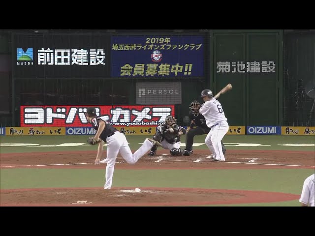 【6回裏】外角だけで3球勝負!! ホークス・武田 ライオンズ・中村にバット振らせず!! 2018/10/20 パーソル CS パ final L-H