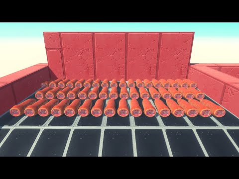Impossible Maze - 50x Blade Worm ARBS | Animal Revolt Battle Simulator