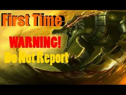 When Noobs Play Renekton for the First Time | Ft. Aqwafina