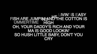 Ella Fitzgerald &amp; Louis Armstrong - Summertime (lyrics)