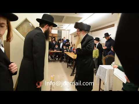Chanukah 5778 With Bluzhev Ribatitch Rebbe