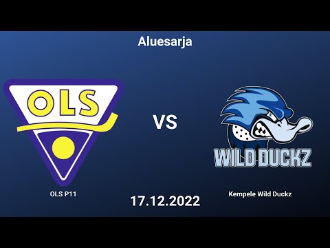 OLS P11 vs. Kempele Wild Duckz - Aluesarja 17.12.2022