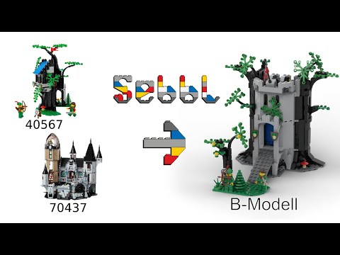 LEGO® B-Modell - 9/10 Forestmen würden diese Festung weiterempfehlen