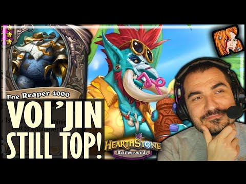 VOL'JIN IS STILL MY TOP PICK! - Hearthstone Battlegrounds
