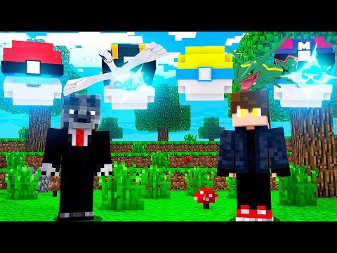 ESCOLHA A POKEBOLA COM O POKEMON MAIS RARO DENTRO - MINECRAFT PIXELMON MOD