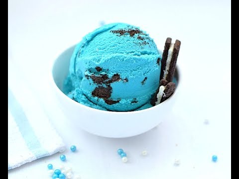 Cookie Monster Ice Cream Recipe