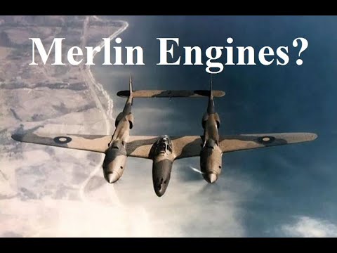P-38 Lightning Why Not Merlin Engines?