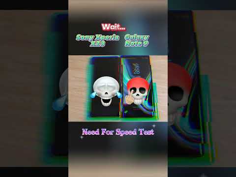 WHO’S FASTER? ⚡ Sony vs Samsung#shorts