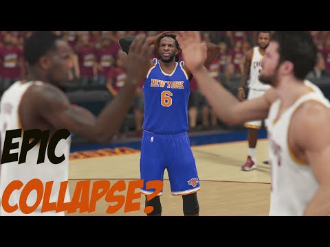 NBA 2K15 My GM Mode - New York Knicks - Rd2 G 2-3 Vs. Cavs - Nail Biter | EPIC COLLAPSE?