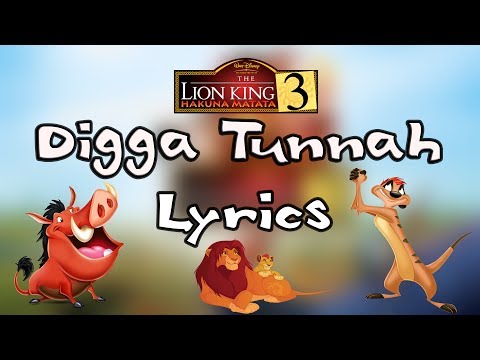 The Lion King 3 - Digga Tunnah (Dance) - With Lyrics