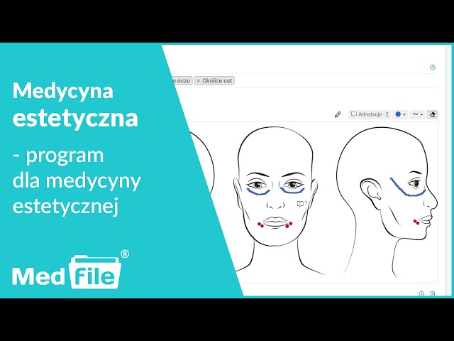 Medycyna estetyczna, program dla medycyny estetycznej - program do gabinetu: medfile.pl