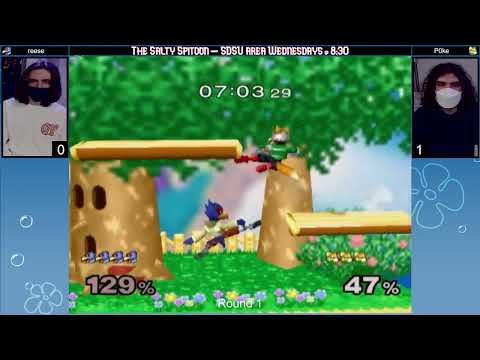 Salty Spitoon Melee #19 Round 1 - Reese (falco) vs P0ke (fox)