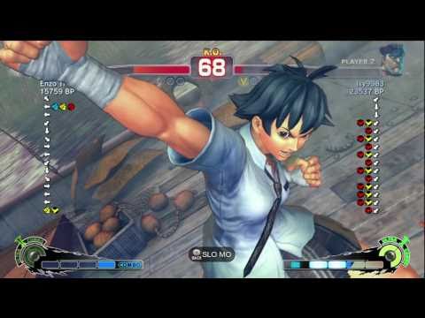 藍弟 lsy9983 [Bison] vs Enzo TheOldType [Makoto] SSF4 Japanese Online Ranked Matches - TRUE-HD