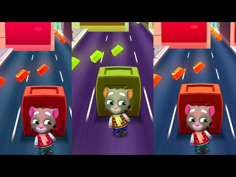 Funny Fails Moment Talking Tom Gold Run Game #717 - iOS,Android Gameplay