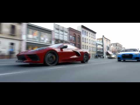 Cinematic Car Chase Animation | Extreme Speed Racing | Blender CGI
