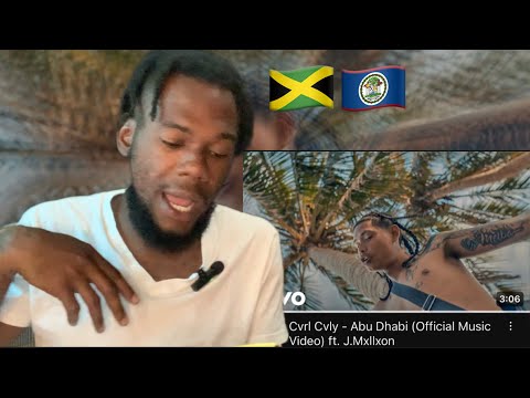 Jamaica🇯🇲 Vs Belize🇧🇿Cvrl Cvly - Abu Dhabi(Official Music Video) ft. J.Mxllxon (Reaction Video)