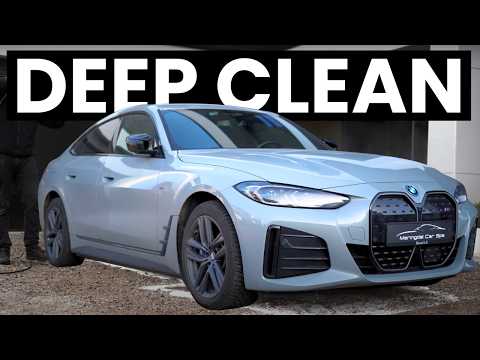 Thumbnail for Deep Clean BMW i4 - Exterior & Interior Detail - Ceramic Coated ☀️ by BMW i4