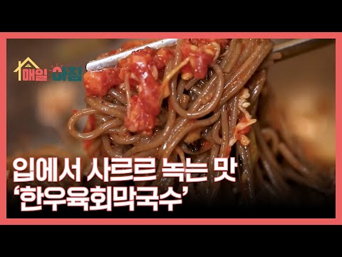 입에서 사르르 녹는 맛 ‘한우육회막국수’ MBN 251204 방송