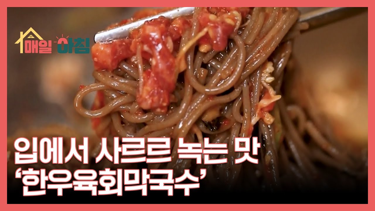 입에서 사르르 녹는 맛 ‘한우육회막국수’ MBN 251204 방송