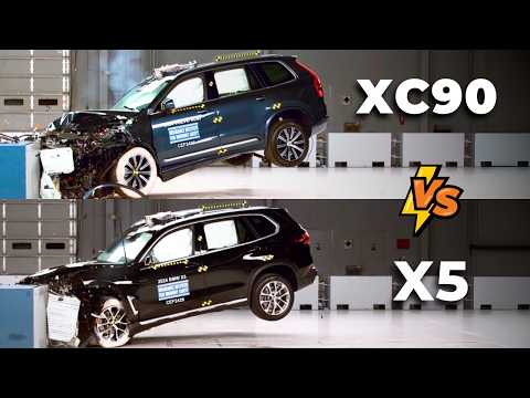 2024 BMW X5 vs Volvo XC90 – Good Ratings, But Who’s Really Safer? 👀