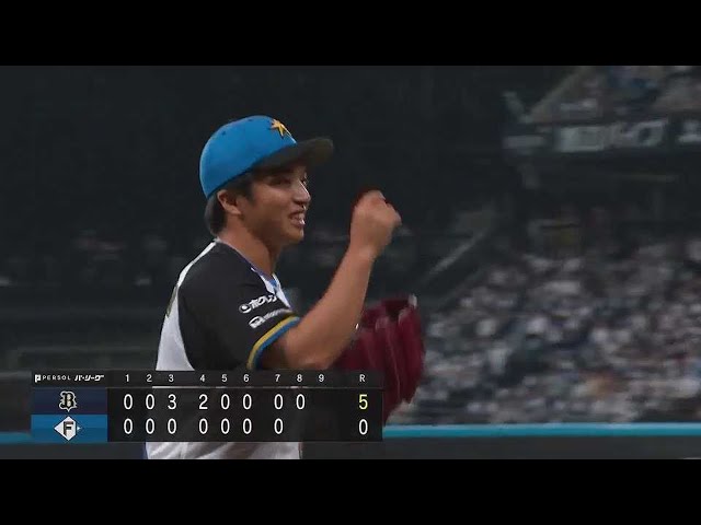 【8回表】移籍後初登板!! ファイターズ・山本拓実 1イニングを無失点に抑える堂々たる投球!! 2023年6月30日 北海道日本ハムファイターズ 対 オリックス・バファローズ