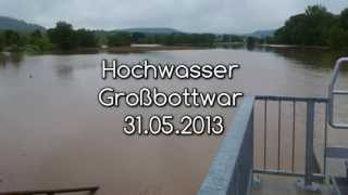 preview picture of video 'Hochwasser Großbottwar 2013'