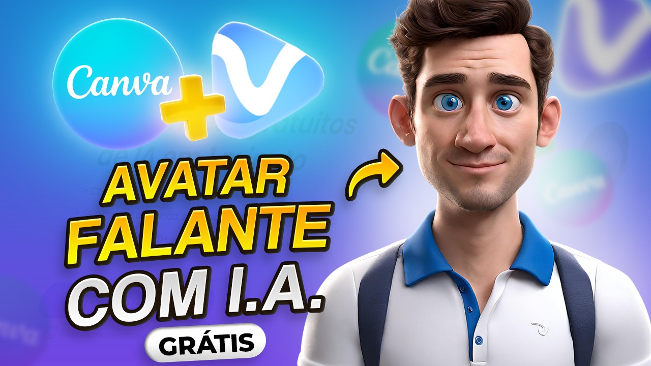 [NOVA FORMA] Como Criar um Avatar Falante com Canva e Inteligência Artificial [Grátis]