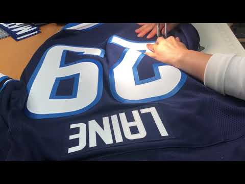 Patrik Laine Winnipeg Jets pro stitching adidas authentic jersey