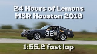 24 hours of Lemons - MSR Houston 2018 - #32 Pistola Alto fast lap