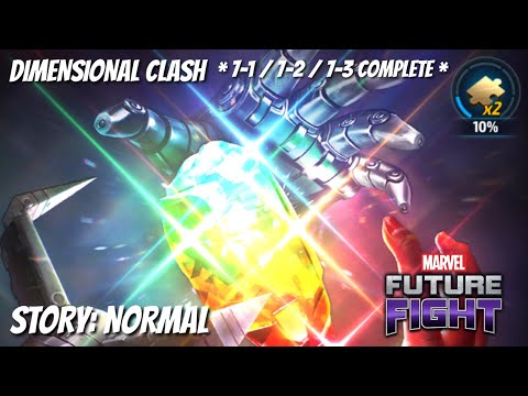 Marvel Future Fight | Normal Mode Story Walkthrough - Dimensional Clash Part 7 (Full Clear)