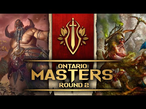 Ontario Masters - Round 2: Sons of Behemat vs Maggotkin of Nurgle - Warhammer: Age of Sigmar