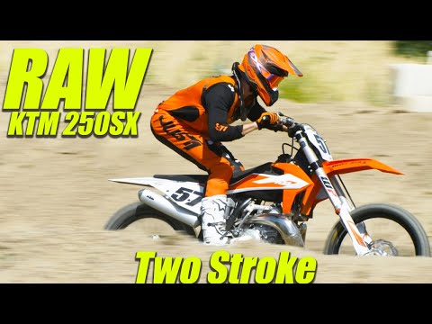 2020 KTM 250SX Two Stroke Raw - Dirt Bike Magazine