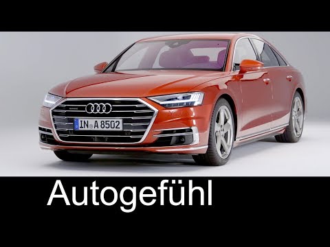 All-new Audi A8 Exterior/Interior first look 2018 neu