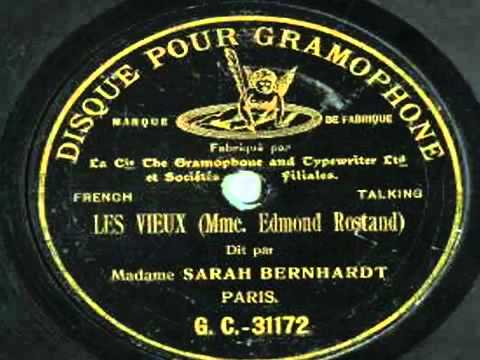 Rare! Sarah Bernhardt   Excerpts from 'La Samaritaine' 1903 youtube original