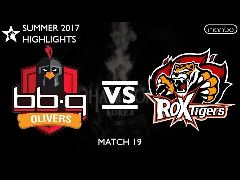 BBQ vs ROX All Games Highlights LCK Summer 2017 bbq OLIVERS vs ROX Tigers LoL eSports