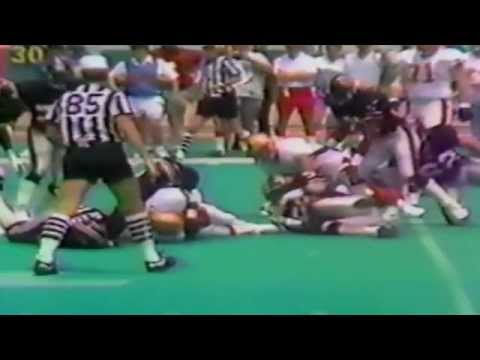 1985 USFL QTR Final Playoffs: Houston Gamblers vs Birmingham Stallions