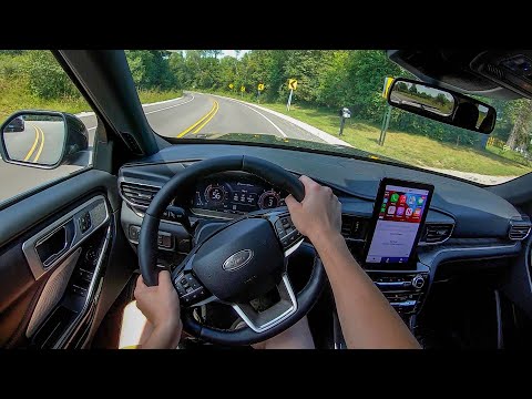 2021 Ford Explorer Platinum 4WD - POV Test Drive (Binaural Audio)