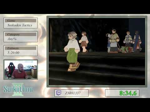 Suikothon III - Suikoden Tactics (Any%) by Z3R01337
