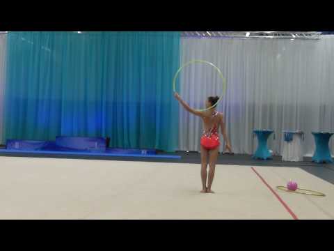 Alina Baklagina LAT hoop Winter Princess 2019