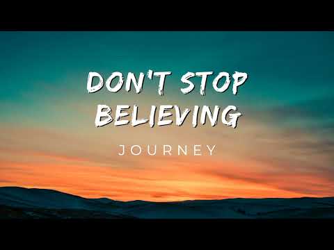 don't stop believing lyrics/journey