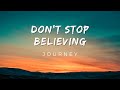 don't stop believing lyrics/journey