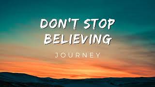 don&#39;t stop believing lyrics/journey