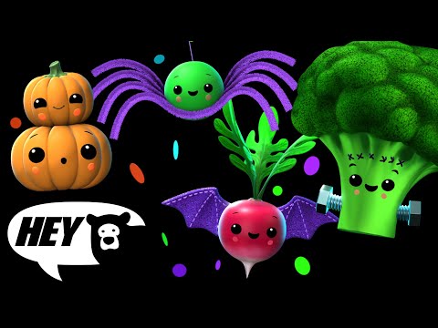 Hey Bear Sensory - Halloween Dance Party 2025 Stream!