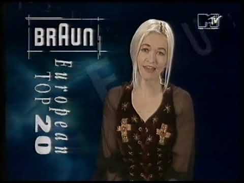 MTV Europe - fragment European Top 20 (24.10.1992)