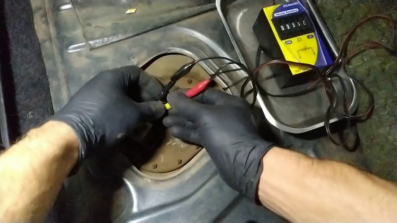 Como testar sensor de nível de combustível- Palio 2006