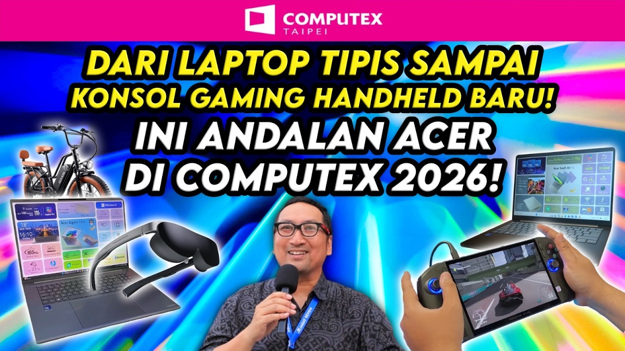 Acer Punya Konsol Gaming Handheld Baru di Computex 2026