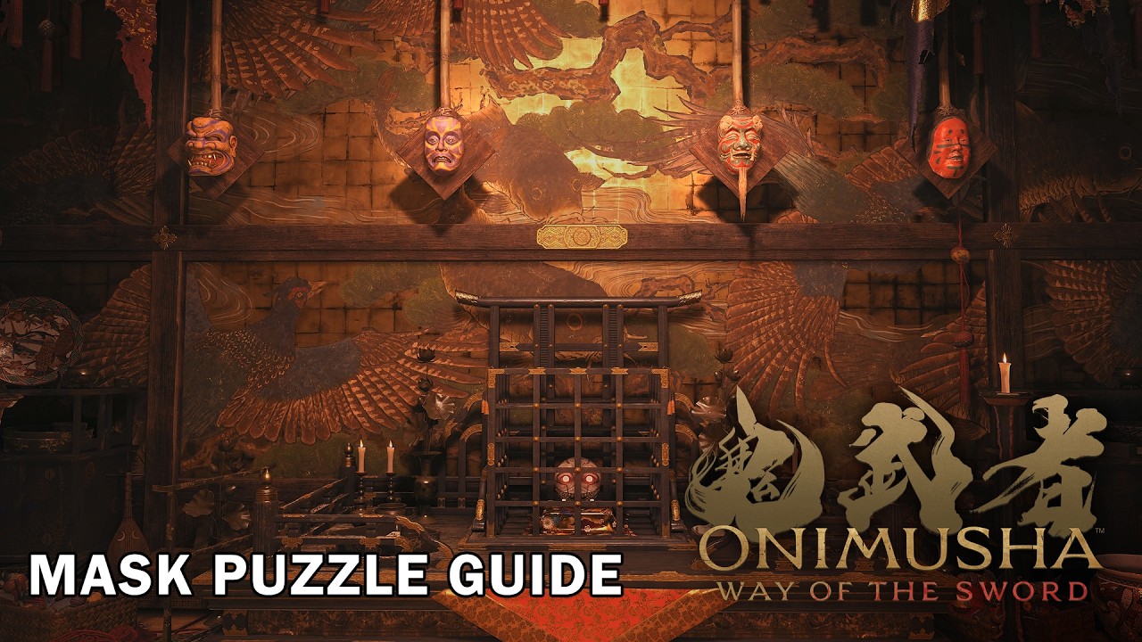 Onimusha: Way of the Sword - Mask Puzzle Guide