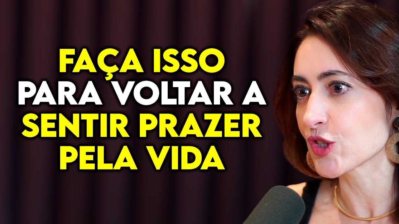 PSICÓLOGA: VOCÊ SE PERDEU NA CORRERIA DA VIDA | Lutz Podcast