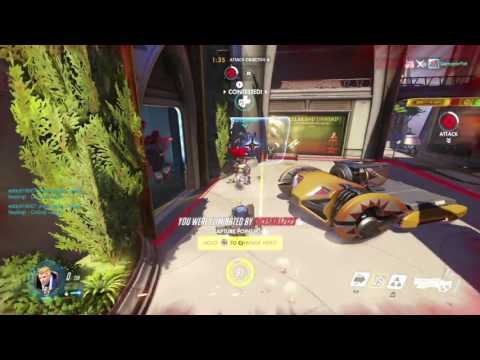 Overwatch Launch MP gameplay pt27 - Going COMMANDO w/Soldier
